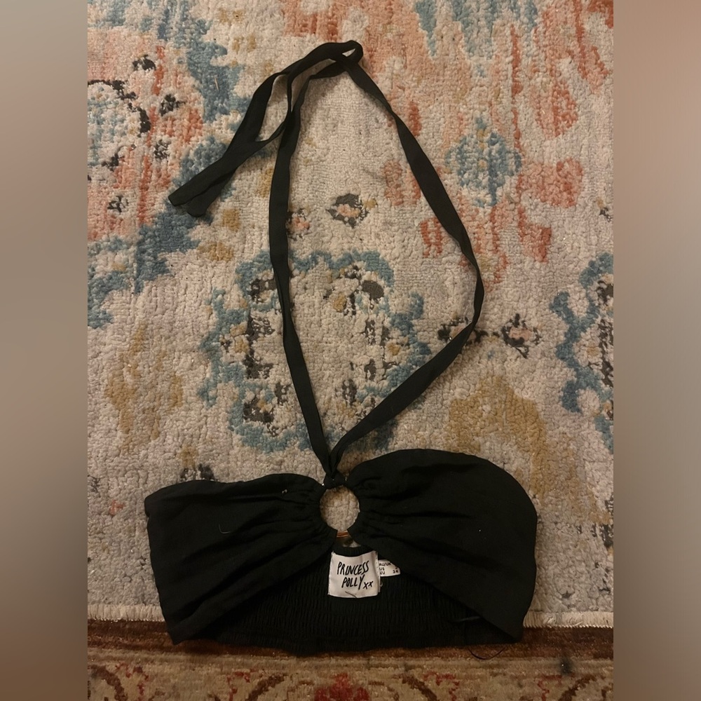 Princess Polly halter neck top. Size: 2